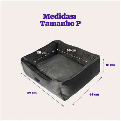 Cama Fábrica Pet Macia Arak Verde - Tam. P