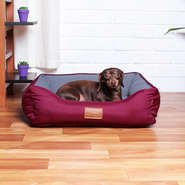Cama Fábrica Pet London Vinho - Tam. M