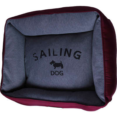 Cama Fábrica Pet London Vinho