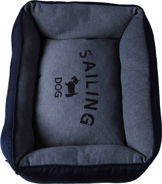 Cama Fábrica Pet London Azul - Tam. P