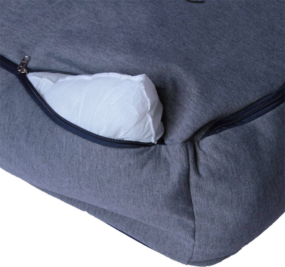 Cama Fábrica Pet London Azul - Tam. P