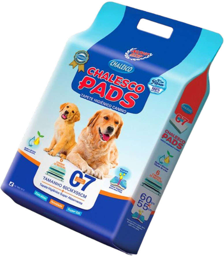 Tapete Higiênico Chalesco Pads - 7 Unida