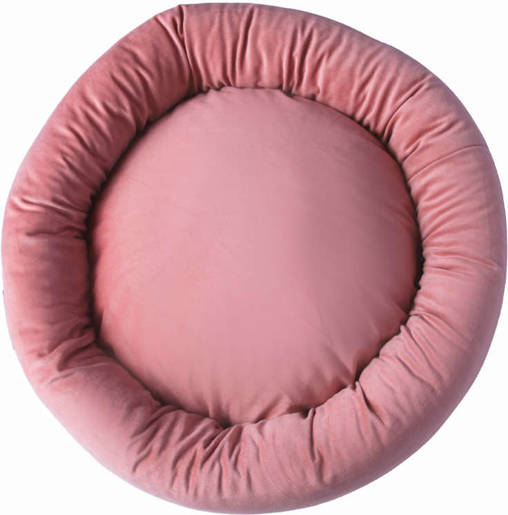 Cama Fábrica Pet Macia Zaya Rosé - Tam. P