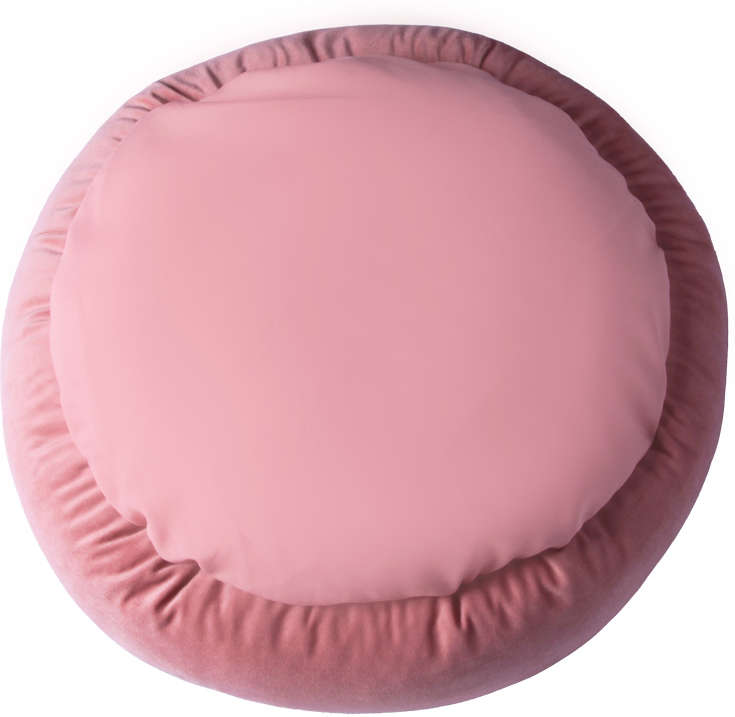 Cama Fábrica Pet Macia Zaya Rosé - Tam. P