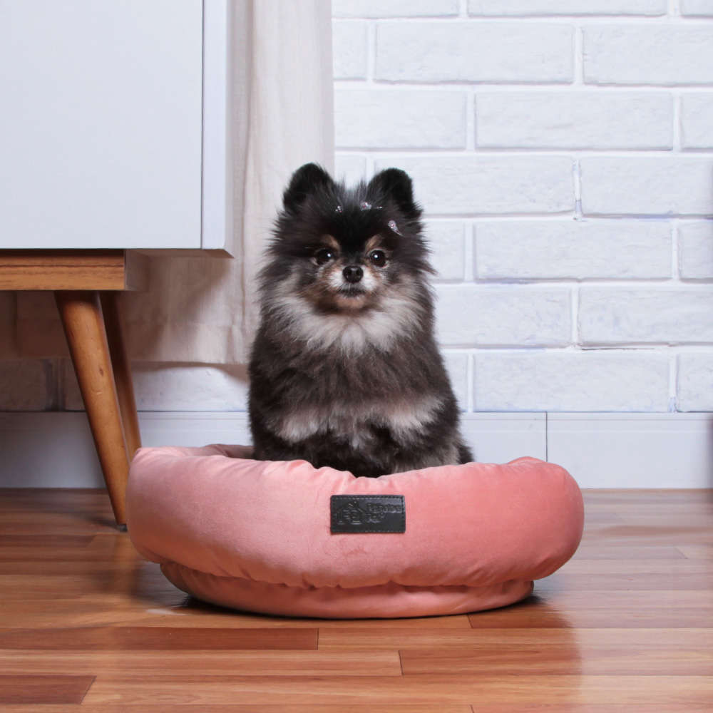 Cama Fábrica Pet Macia Zaya Rosé - Tam. P