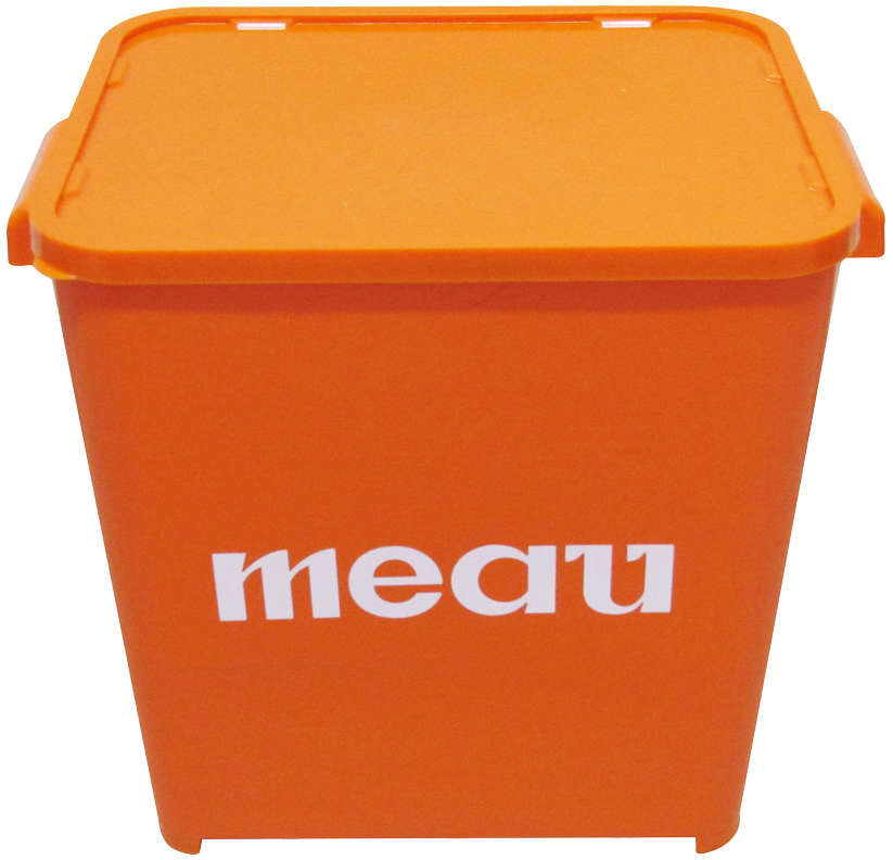 Porta Ração Meau Laranja - 6Kg