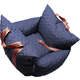 Cama Fábrica Pet Multi Bag D Matelasse Cinza