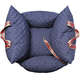 Cama Fábrica Pet Multi Bag D Matelasse Cinza