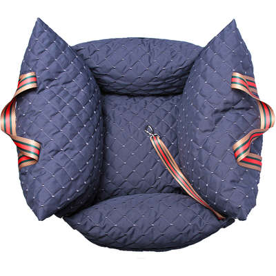 Cama Fábrica Pet Multi Bag D Matelasse Cinza