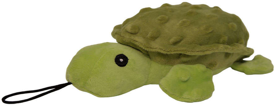 Brinquedo Mordedor Pelúcia Big Scam Tartaruga Verde - Tam. Único