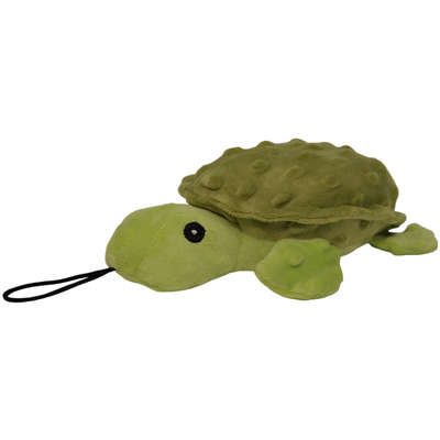 Brinquedo Mordedor Pelúcia Big Scam Tartaruga Verde