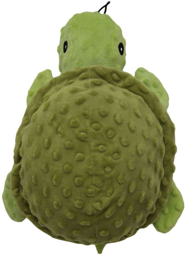 Brinquedo Mordedor Pelúcia Big Scam Tartaruga Verde - Tam. Único