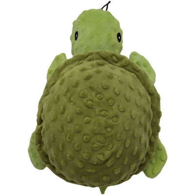 Brinquedo Mordedor Pelúcia Big Scam Tartaruga Verde