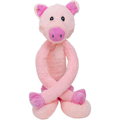 Brinquedo Mordedor Pelúcia Longleg Porco