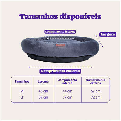 Cama Meau Paris Cinza