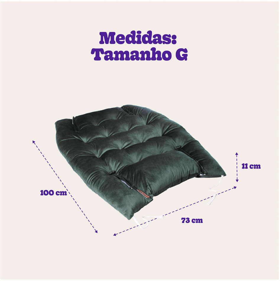 Colchão Meau Luxo Verde - Tam. G