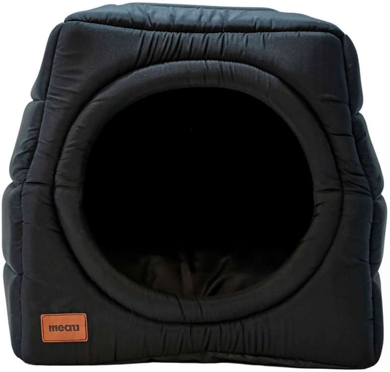 Cama Meau Toca Iglu Preto - Tam. P