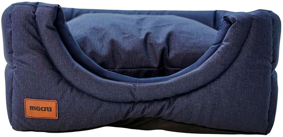 Cama Meau Toca Iglu Impermeável Azul Marinho - Tam. P