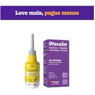 Kit Agener União Solução Otológica Otocalm 14 mL e Ceruminolítico Clean-Up 100 mL - KIT
