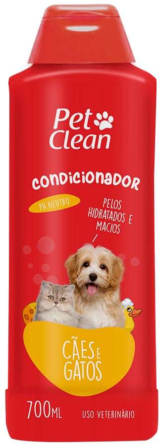 Condicionador PetClean com Cereais para Cães e Gatos - 700 mL