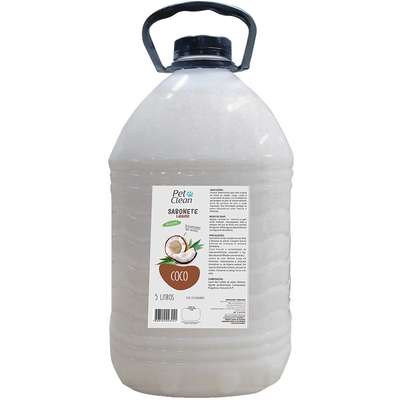 	Sabonete Líquido Pet Clean Coco para Cães e Gatos - 5 Litros