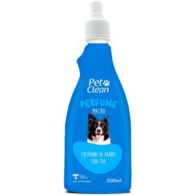 Perfume Pet Clean Machos para Cães e Gatos - 500 mL