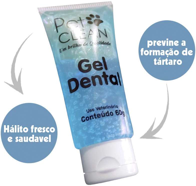 Gel Dental Sabor Tutty Frutty - 60 g