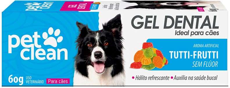 Gel Dental Sabor Tutty Frutty - 60 g