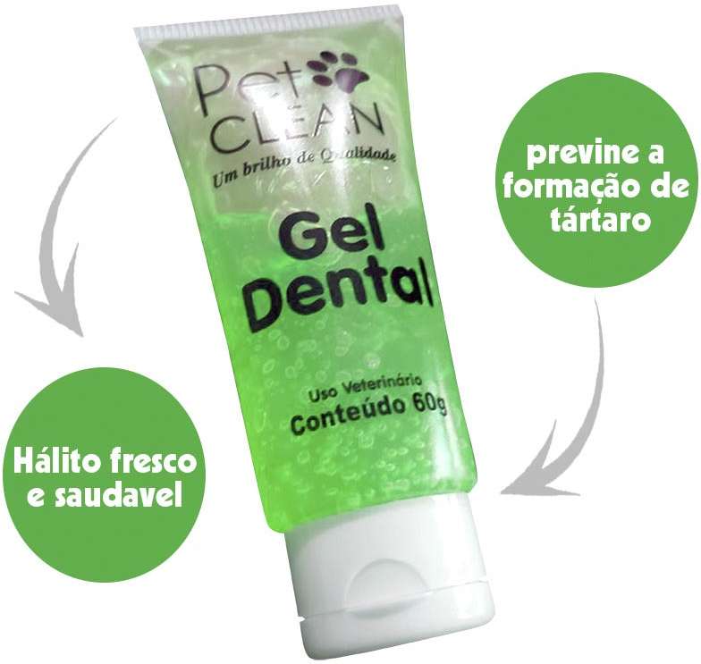 Gel Dental Sabor Menta - 60 g