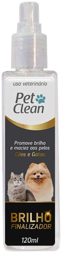 Brilho Finalizador Spray Petclean - 120 mL