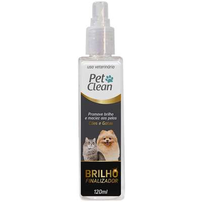 Brilho Finalizador Spray Petclean - 120 mL