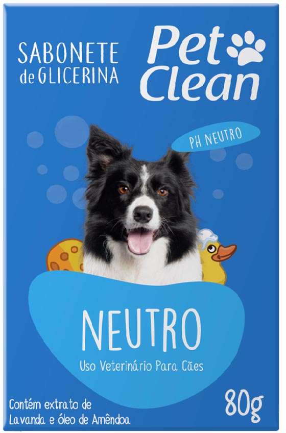 Sabonete Pet Clean Neutro - 80 g