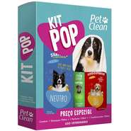 Kit Pet Clean Pop Shampoo+Perfume+Condicionador - Kit