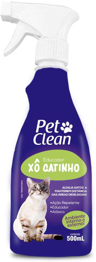 Educador Pet Clean Xô Gatinho - 500 mL