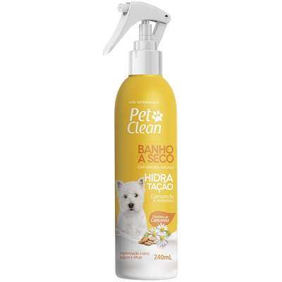 Banho a Seco Pet Clean Hidratação Camomila