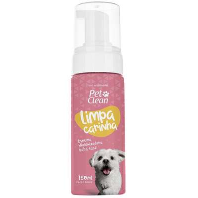 Espuma Higienizadora Pet Clean Limpa Carinha