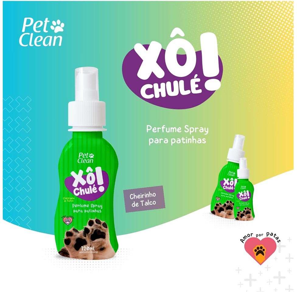 Perfume Spray Pet Clean Xô Chulé - 120 mL