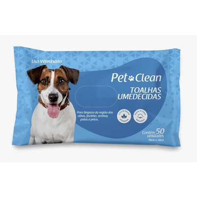 Toalhas Umedecidas Pet Clea
