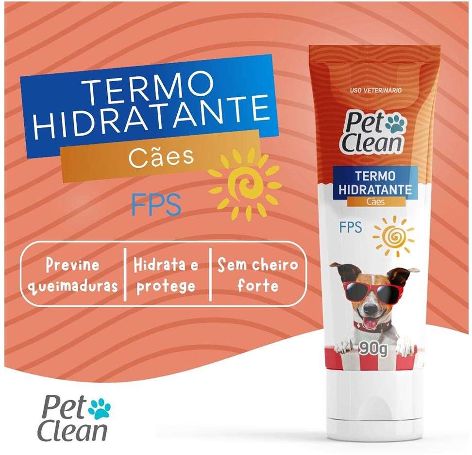 Termo Hidratante Pet Clean - 90 g