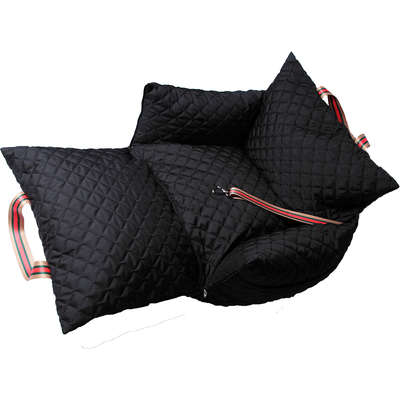 Cama Fábrica Pet Multi Bag D Matelasse Preto