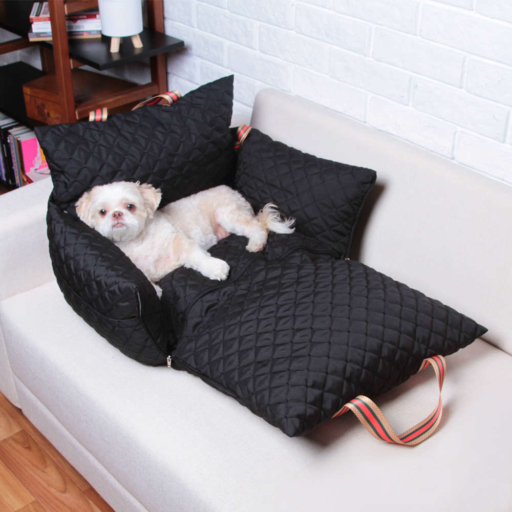 Cama Fábrica Pet Multi Bag D Matelasse Preto - Tam. Único