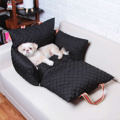Cama Fábrica Pet Multi Bag D Matelasse Preto