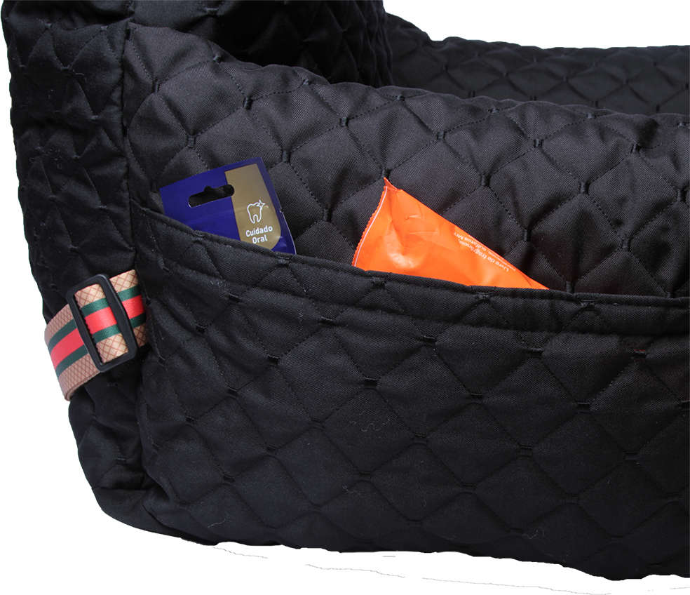 Cama Fábrica Pet Multi Bag D Matelasse Preto - Tam. Único