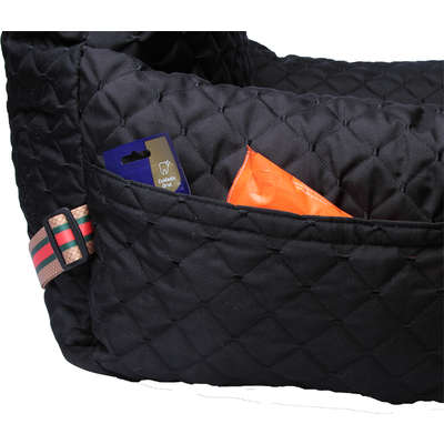 Cama Fábrica Pet Multi Bag D Matelasse Preto