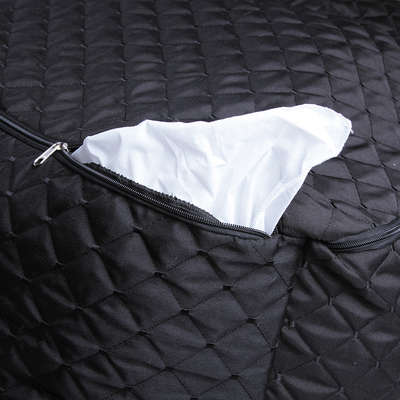 Cama Fábrica Pet Multi Bag D Matelasse Preto