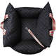 Cama Fábrica Pet Multi Bag D Matelasse Preto