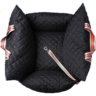 Cama Fábrica Pet Multi Bag D Matelasse Preto