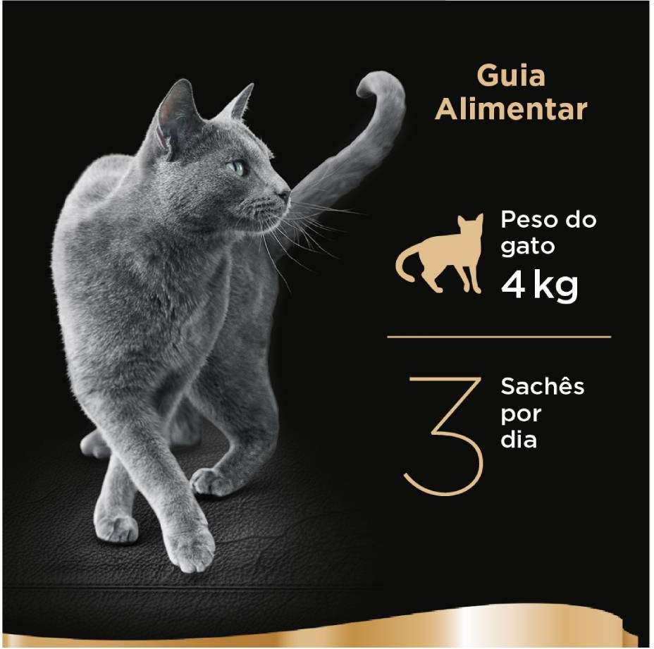 Ração Úmida Sheba Sachê Cortes Selecionados Sabor Salmão ao Molho para Gatos Adultos - 85 g