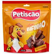 Bifinho Petiscão para Cães Sabor Carne - 500g