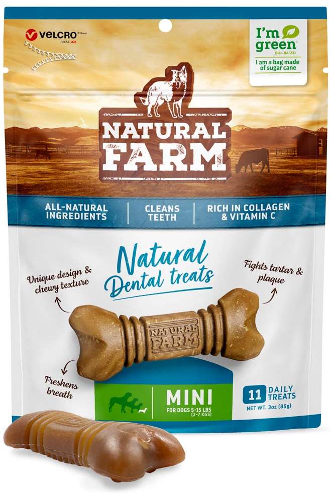 Snack Natural Farm Dental para Cães Porte Mini - 85 g